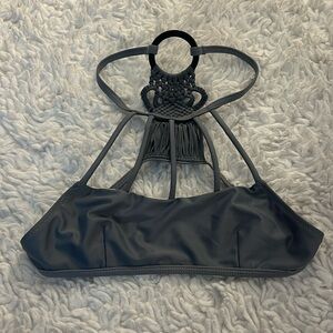 Women’s Sexy Gray Bikini Top Medium